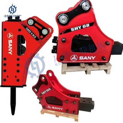オリジナル SANY SHY45 SHY53 SHY68 SHY75 SHY100 1-16トンのSANY掘削機アタッチメントのための液圧ブレーカージャックハンマー