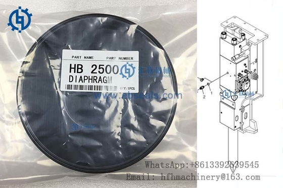 Epiroc HB2500の油圧ハンマーは抵抗力がある油圧ゴム製 シールの天候を分ける
